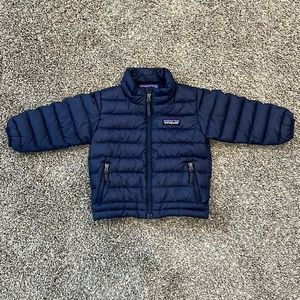 Patagonia Baby Down Sweater Jacket Size 6/12